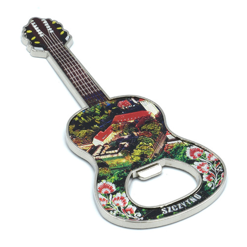Magnes otwieracz metalowy gitara Szczytno