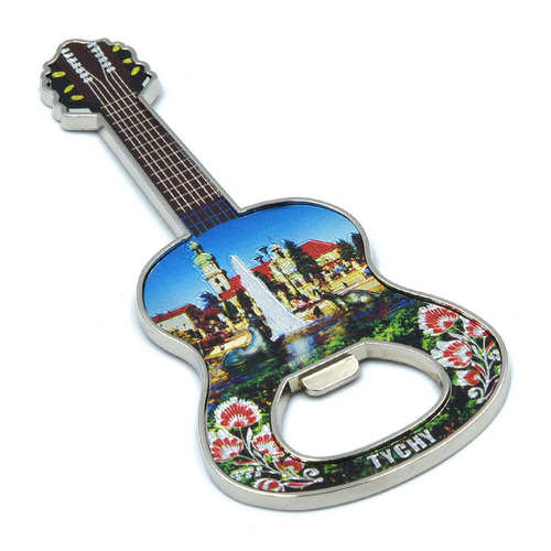 Magnes otwieracz metalowy gitara Tychy