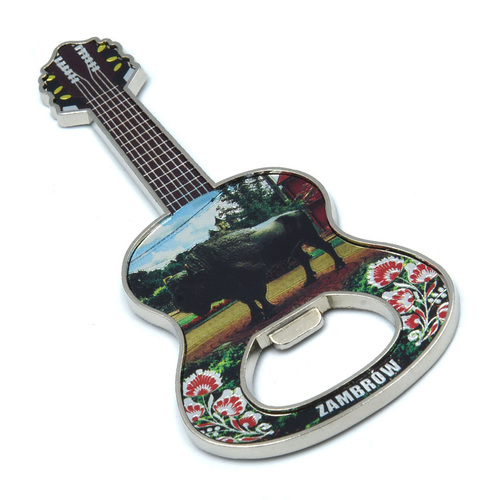 Magnes otwieracz metalowy gitara Zambrów
