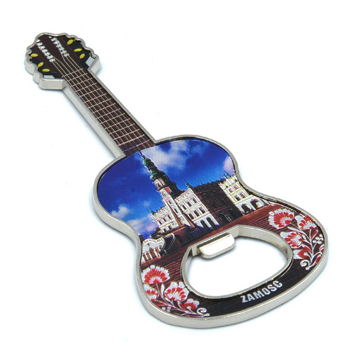 Magnes otwieracz metalowy gitara Zamość