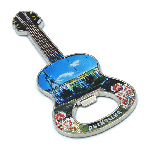 Magnes otwieracz metalowy gitara Ostrołęka