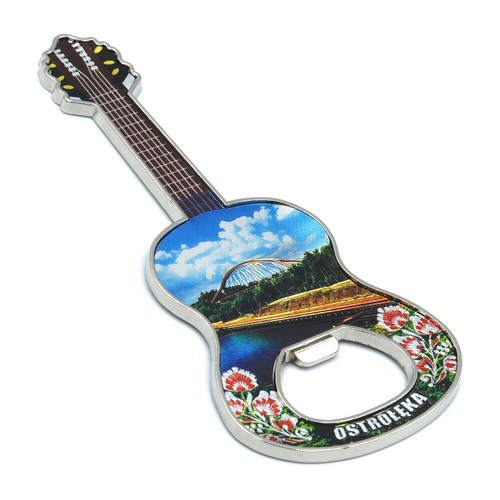 Magnes otwieracz metalowy gitara Ostrołęka