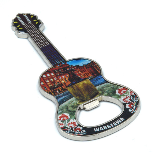 Magnes otwieracz metalowy gitara Warszawa