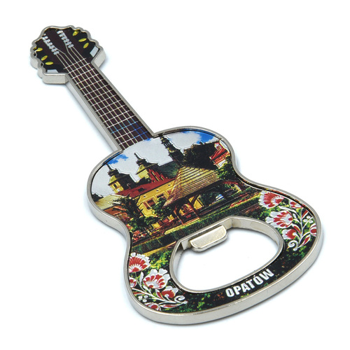 Magnes otwieracz metalowy gitara Opatów