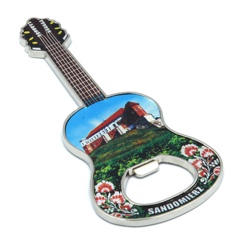 Magnes otwieracz metalowy gitara Sandomierz
