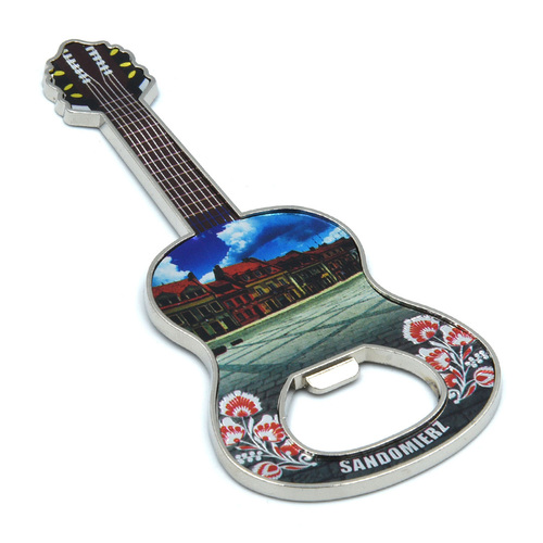 Magnes otwieracz metalowy gitara Sandomierz