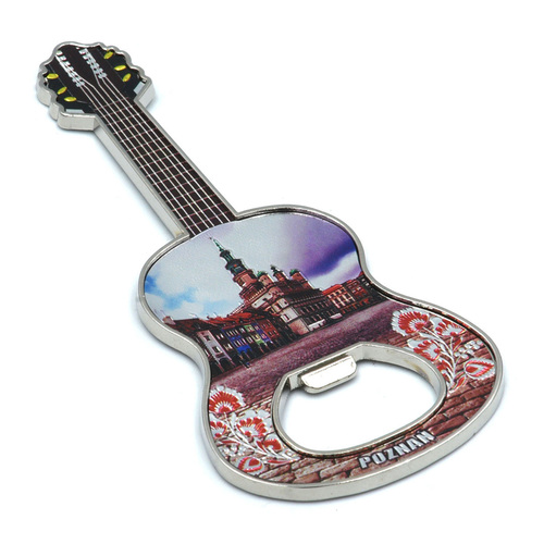 Magnes otwieracz metalowy gitara Poznań
