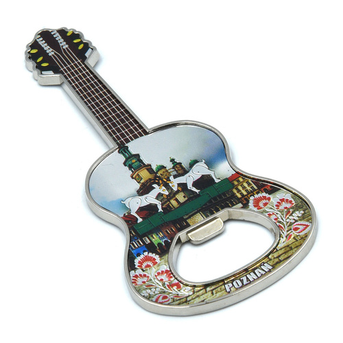 Magnes otwieracz metalowy gitara Poznań