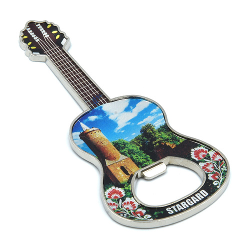 Magnes otwieracz metalowy gitara Stargard
