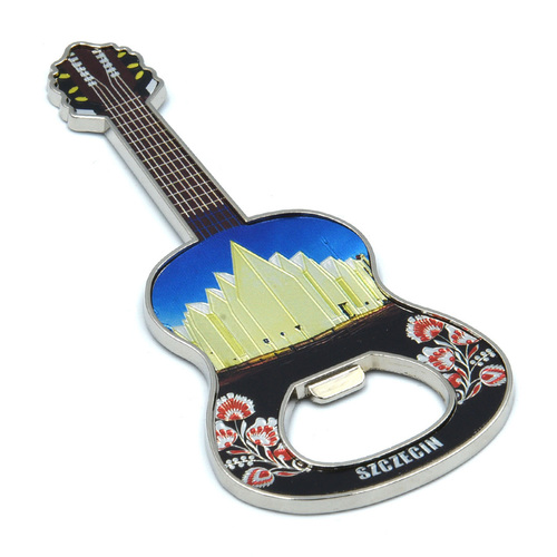 Magnes otwieracz metalowy gitara Szczecin