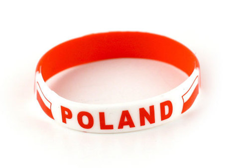 Bransoletka silikonowa duża Poland