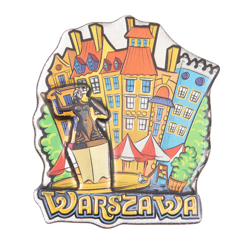 Magnes MDF metalizowany Warszawa Stare Miasto