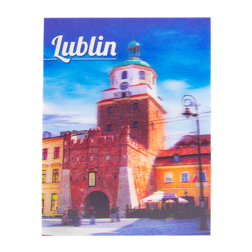 Notes 3D na magnesie Lublin Brama Krakowska