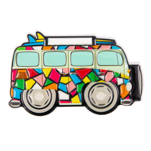 Magnes kolorowy bus - Nadruk Personalizowany