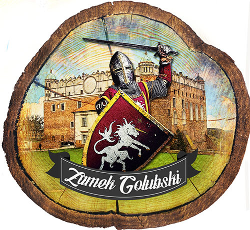 Magnes drewniany pieniek Golub-Dobrzyń