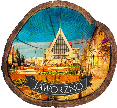 Magnes drewniany pieniek Jaworzno