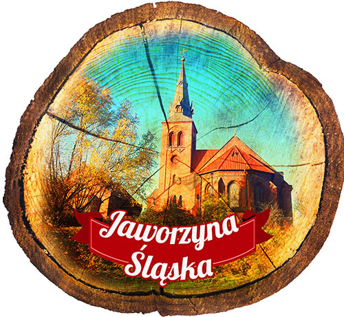 Magnes drewniany pieniek Jaworzyna Śląska