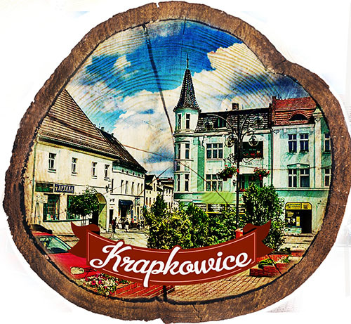 Magnes drewniany pieniek Krapkowice