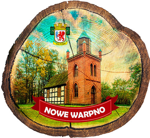 Magnes drewniany pieniek Nowe Warpno